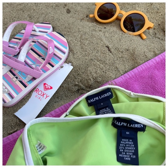 Ralph Lauren Square Neckline Tankini High Waist Bikini - Picture 3 of 7